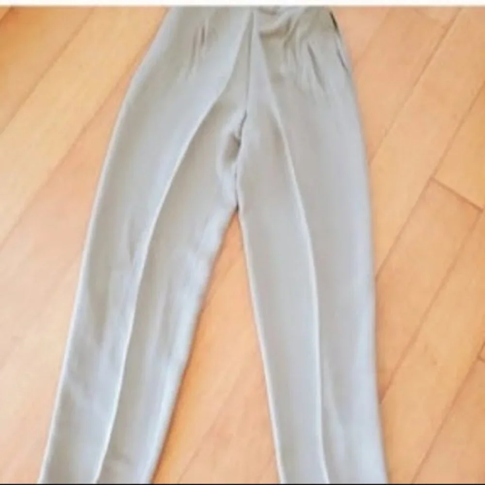 3 pieces vtg silk pants suit by Sandra King,  S